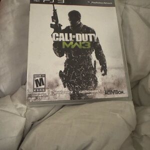 Sony Call of Duty: Modern Warfare 3 for PS3 - White and Black Cover